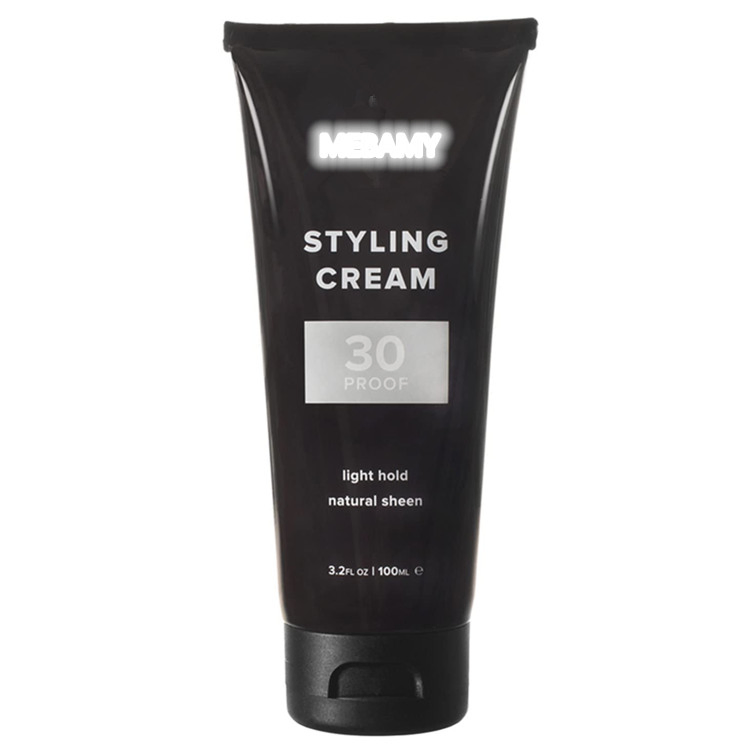 OEM Control Beard & Mustache Frizz 30 Proof Styling Hair Cream for Men