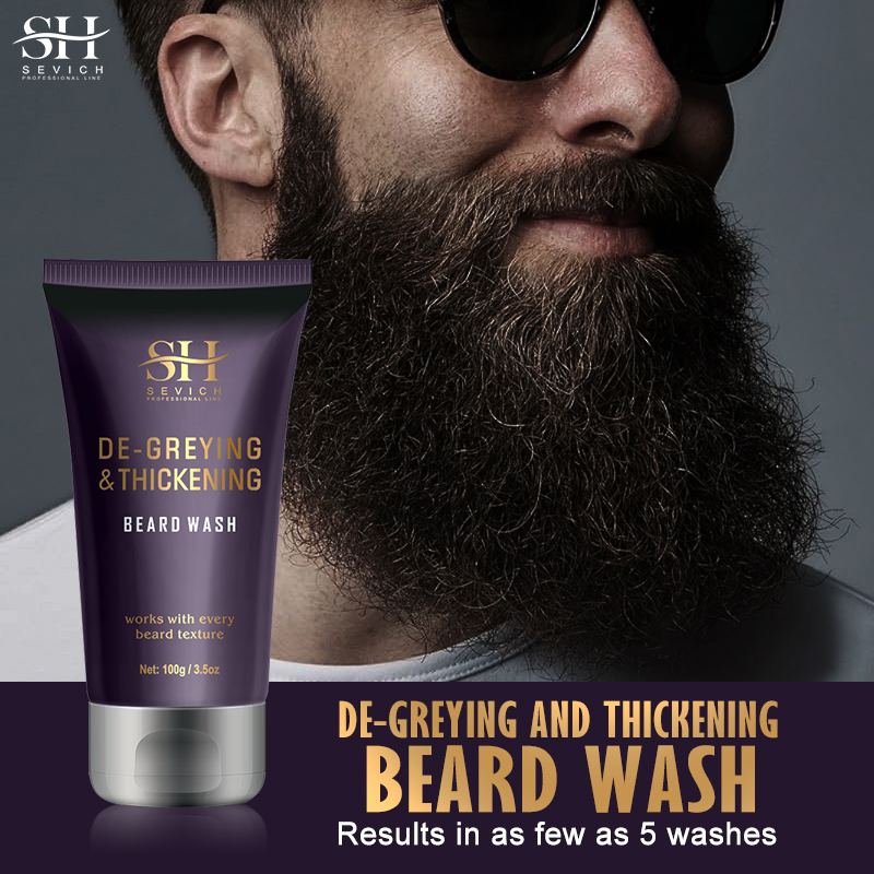 Blackening Beard Shampoo Dye Faster Blackening Beard Coloring Removal