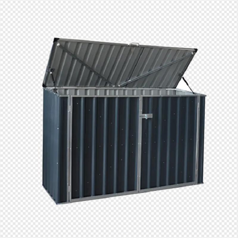 Outdoor Metal Garden Bike Shed Steel Garden Storage Box