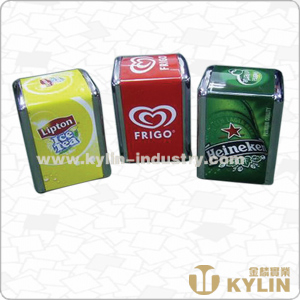 New Premium Crown Shape Tinplate Metal Napkin Dispenser