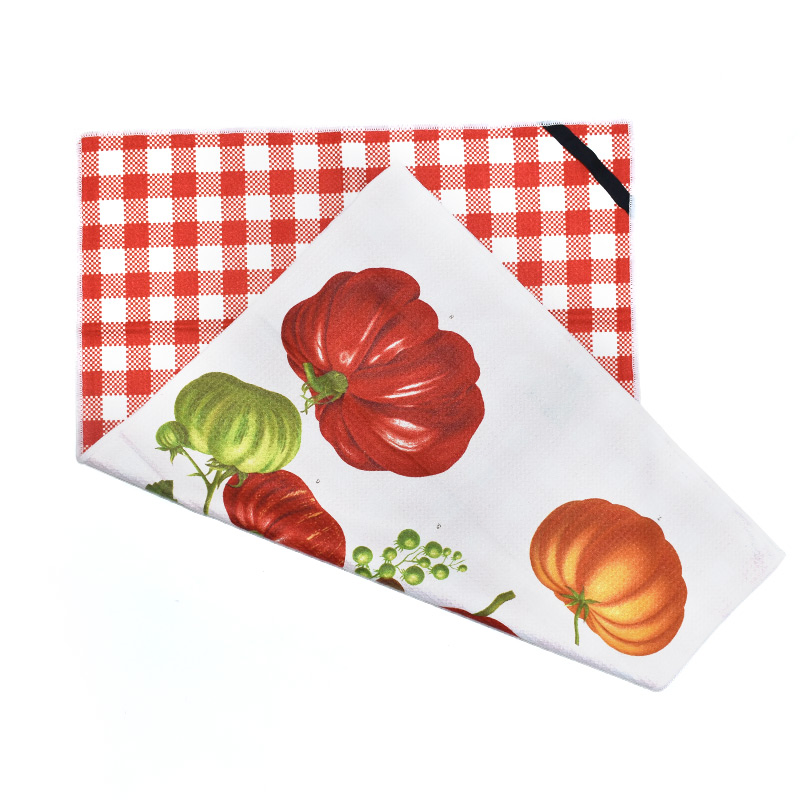 Wholesale Microfiber Kitchen Dish Waffle Towel Comfortable Eco-Friendly Soft Hand Towels
