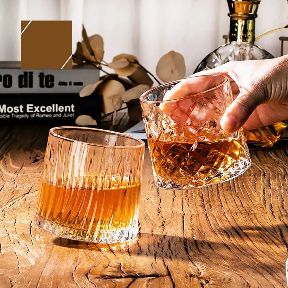 Бокалы для виски Old Fashioned с ручной росписью