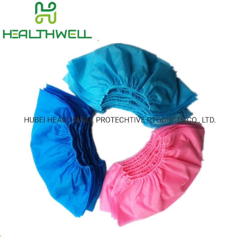 Wholesale Manufacturer Foot Shoe Covers Disposable Non Woven Fabric Non Slip Boot Covers Non Woven Shoe Covers