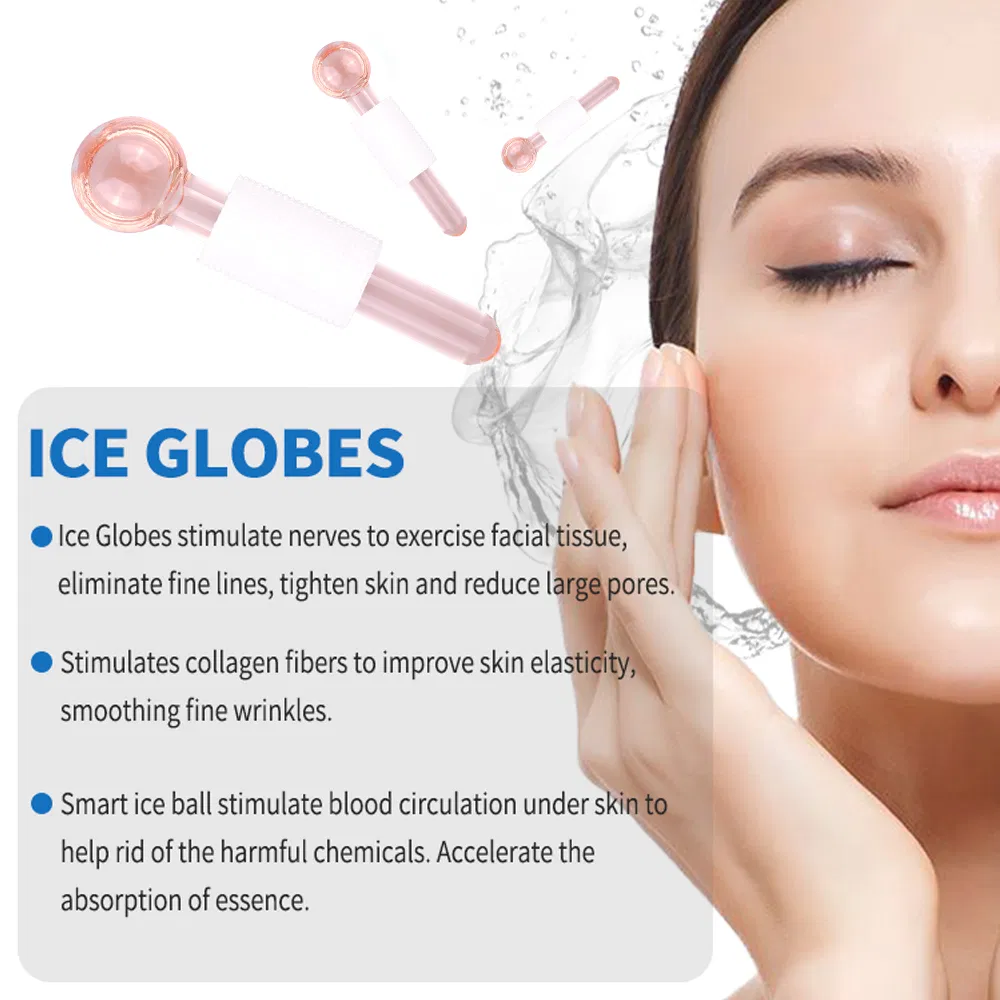 Ice Globes Cooling Facial Magic Beauty Products Glass Ice Globe
