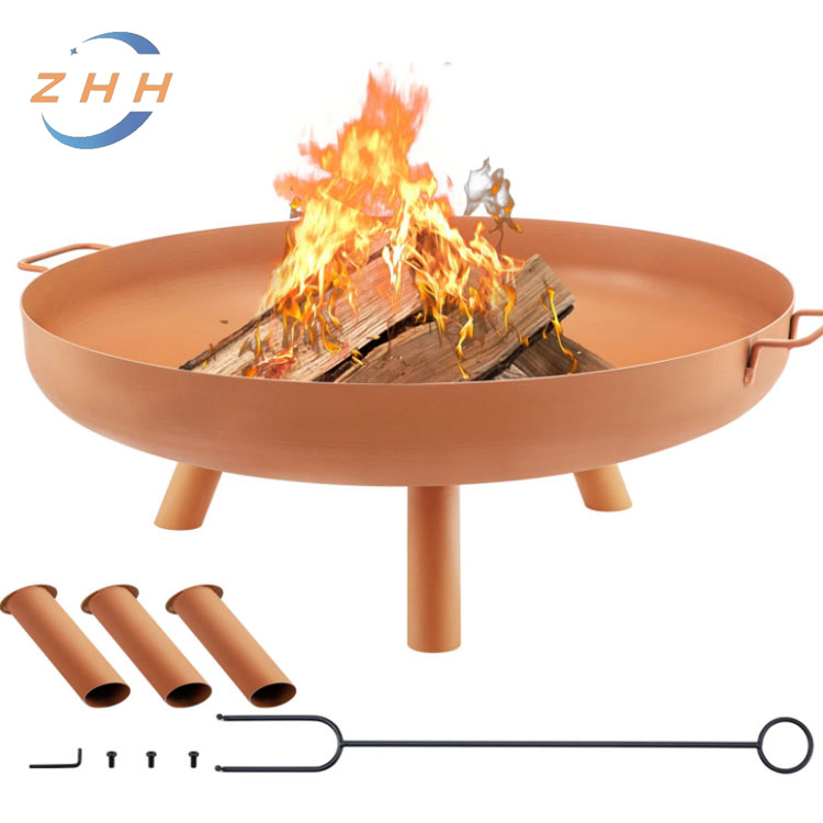 30 Inch to 41 Inch Fire Pit - Patina with Traditional Style