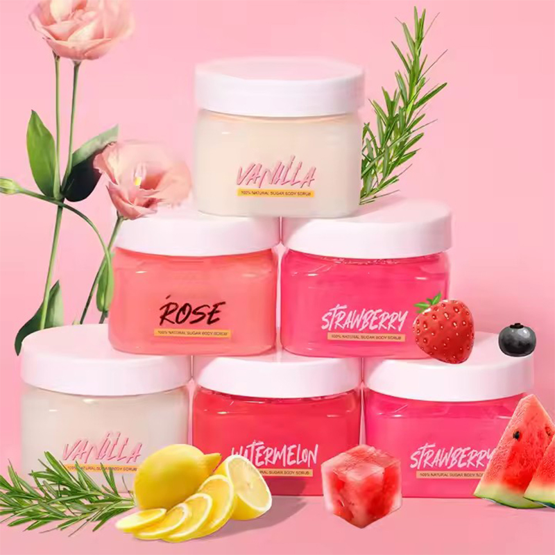 Beauty Cosmetics Body Natural Exfoliating Salt Scrub Deep Cleansing Organic Body Scrub