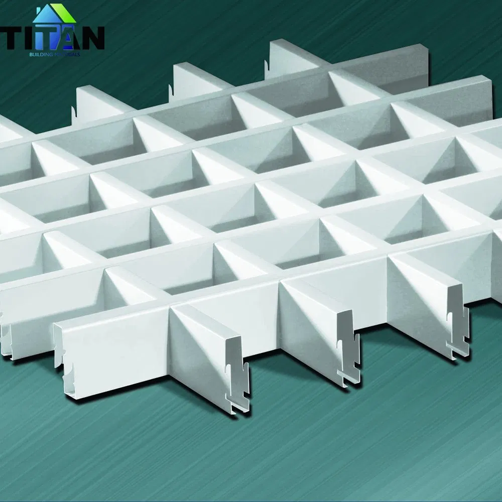 Wood Grain Decorative False Aluminum Spandrel Ceiling Tiles System 600X120