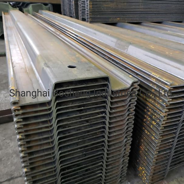 Steel Sheet Pile Sheet Piles Hot Rolled U-Shaped Water-Stop Steel Sheet Pile Goods in Stock