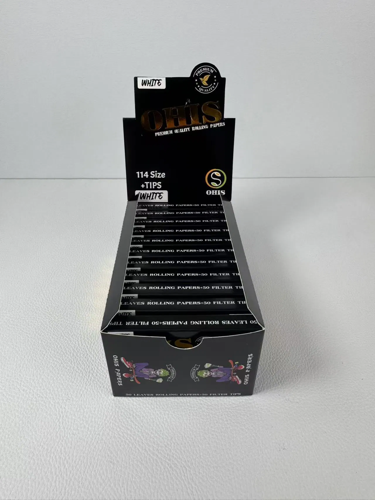 Wholesale Kingsize Smoking Rolling Paper with Filter Tips Smoking Accessories