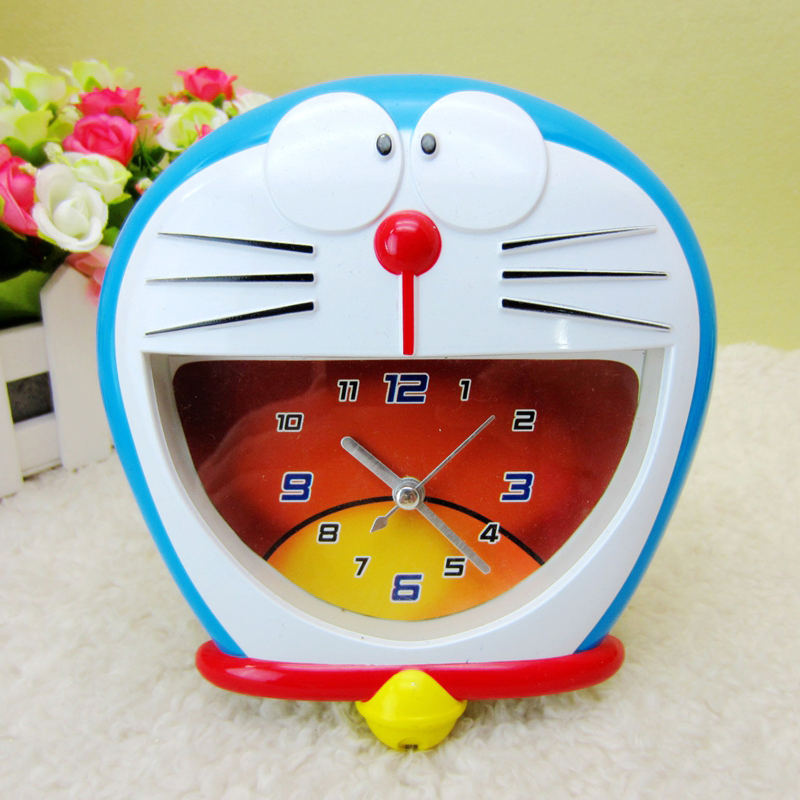Hot Selling Creative Decoration Clocks Children's Room Kindergarten Early Education Cute Cartoon Wall Clock Desk Alarm Clocks Cute Clocks