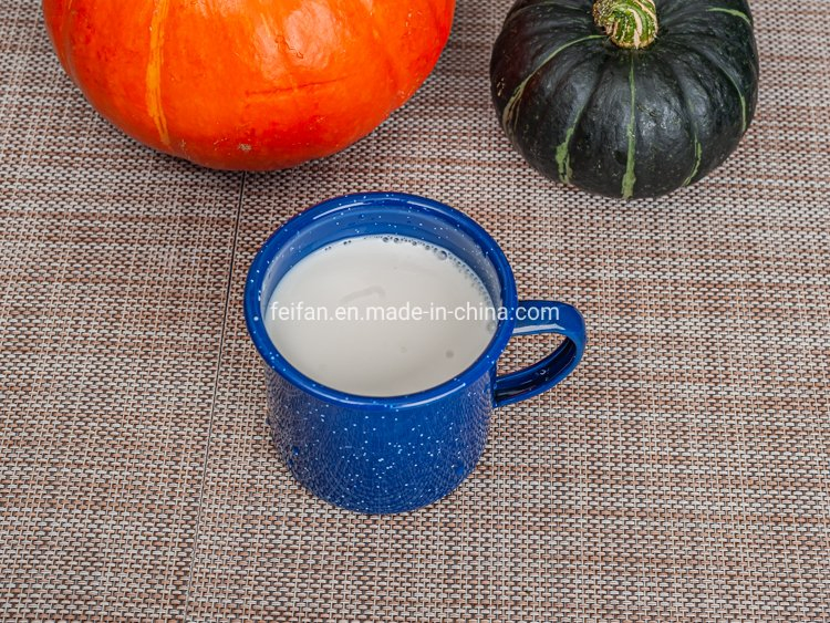 Dotted Decor Classical Enamel Mug/Cup with Different Color