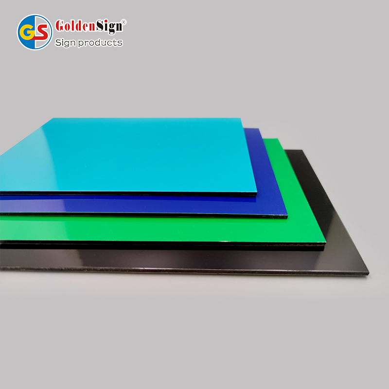 Алюминиевые композитные панели PVDF 4мм Goldensign