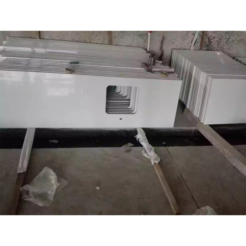 Engineered Stone Pure White Polished Quartz Counter Top/Kitchen Top/Bathroom Top/Work Top/Island Top