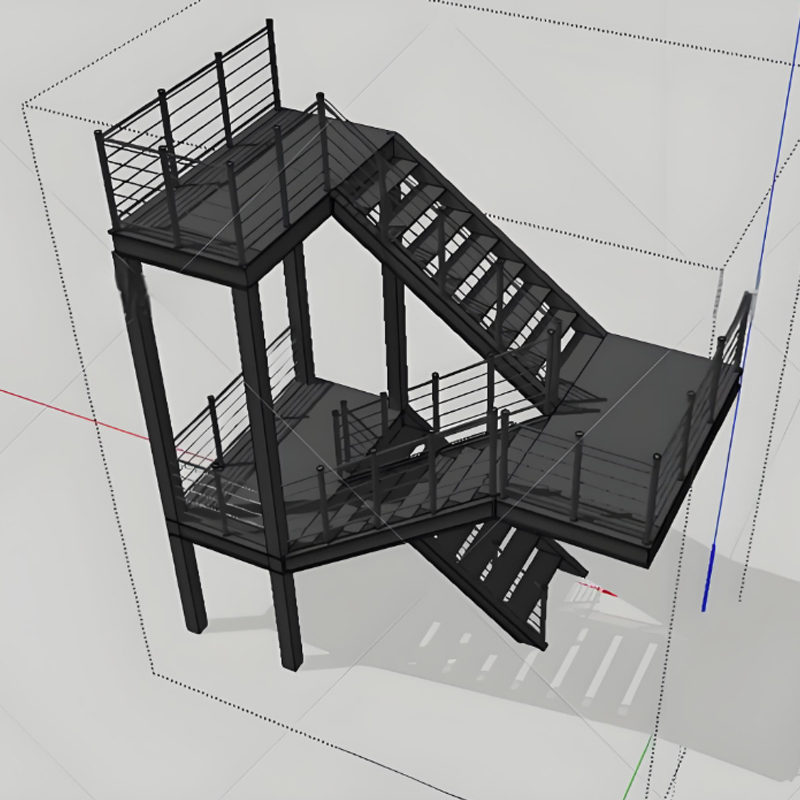 Supplying Stair Manufacturers Metal Access Platforms, Steel Posts & Anti-Slip Tread Plate
