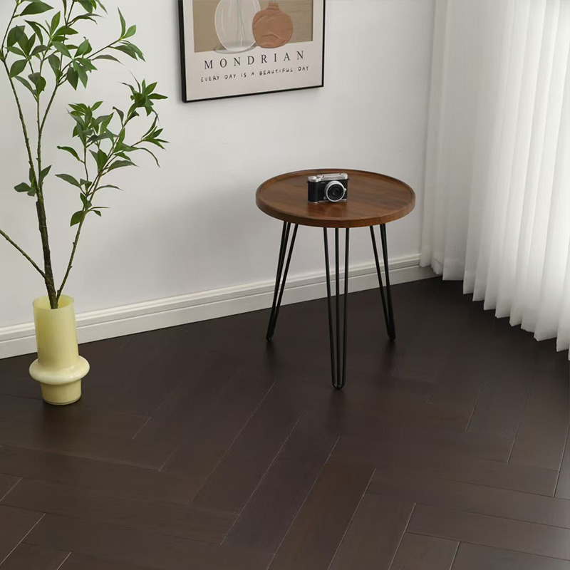 French Romantic & Light Luxury Style Taun Solid Wood Herringbone Flooring