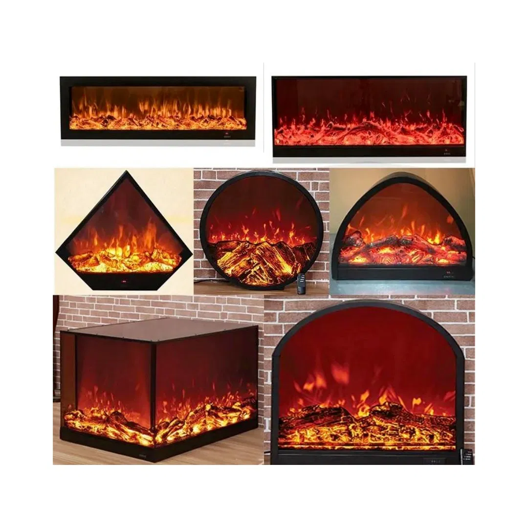 LED Retro Simulation Flame Easy Insert Atmosphere Light Fireplace Mantel