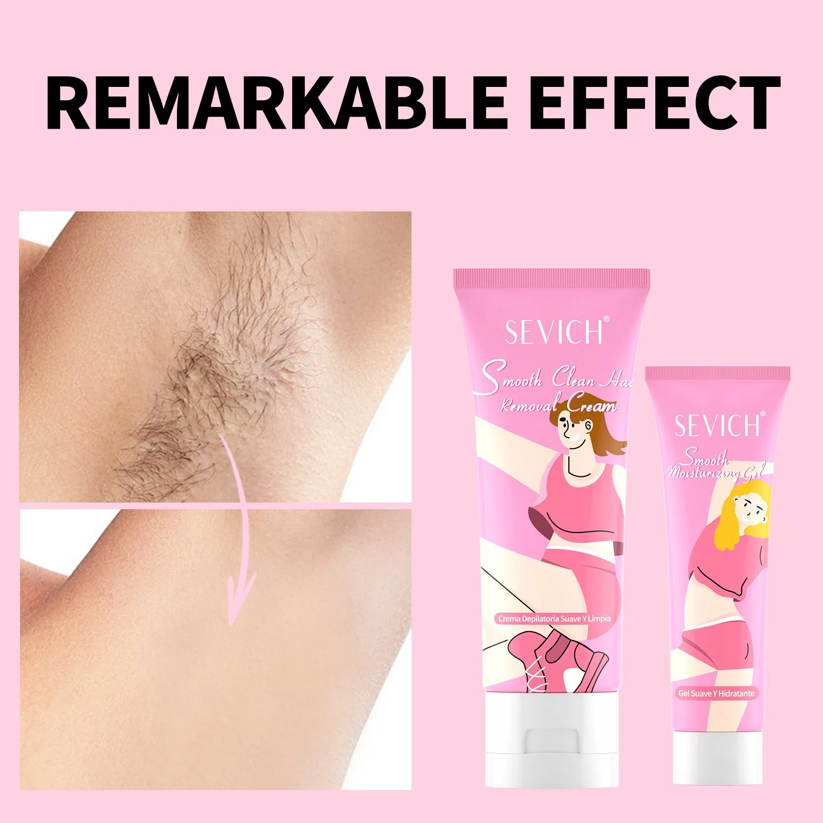 Wholesale Gentle Body Cream Non-Irritating Natural Tea Tree Mint Ingredients Hair Removal Cream Product