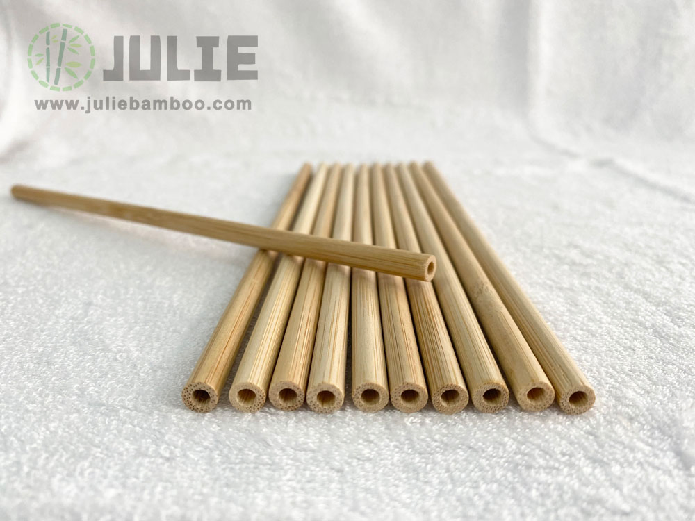 Food Grade Hygienic Biodegradable Eco-Friendly Natural Bamboo Straws for Drinking