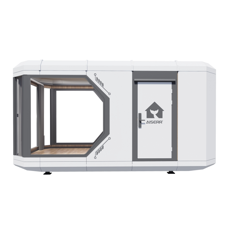 Comfortable Prefab Modular Movable House for Weekend Escapes with Fresh Air Ventilation and Intelligent Systems