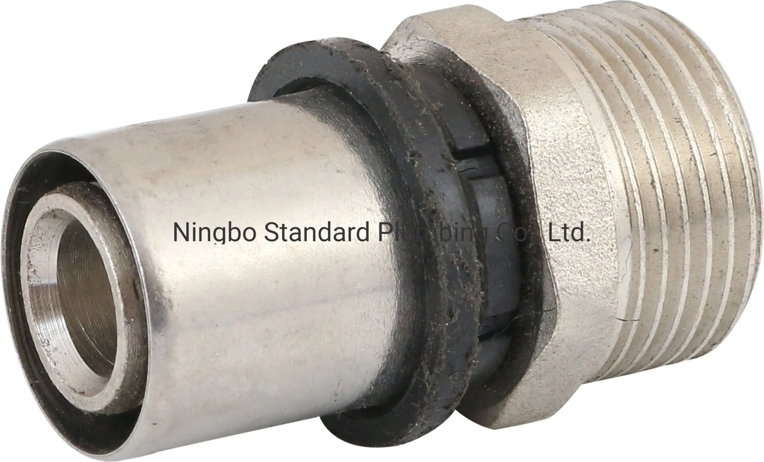 Brass Press Male Straight Fittings Th Type for Pex/Pex-Al-Pex Pipes