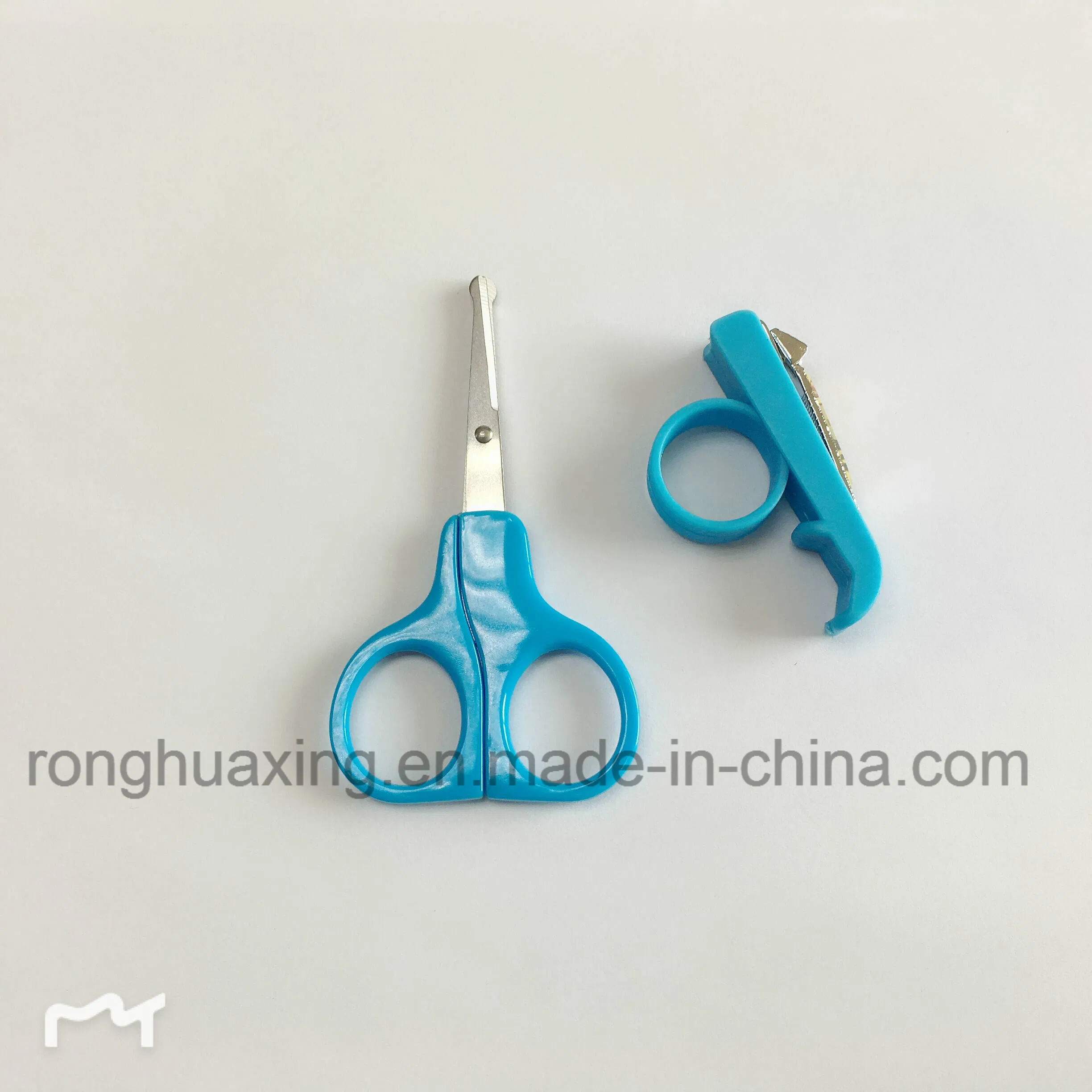 2PCS Baby Manicure Nail Clippers Set with Blister Card Pack