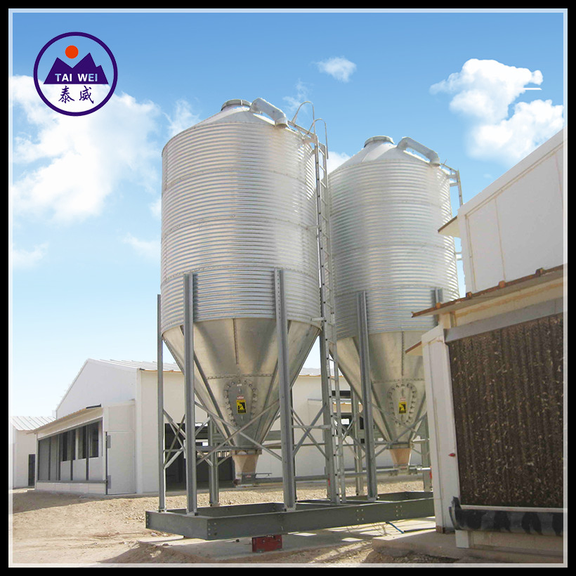 Prefabricated / Prefab Steel Structure Material/Warehouse / Workshop / Construction Building for Chicken House and Egg Layer Poultry Farm (TW1091J)