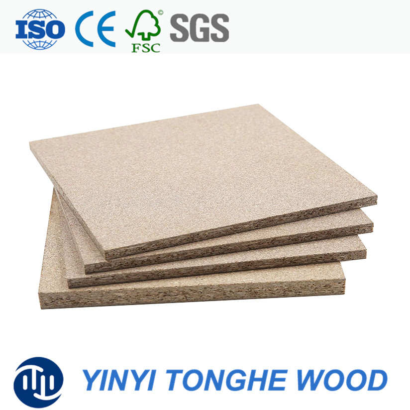 12mm 15mm Plain Chipboard / Particle Board Good Quality Flakeboards for Cabinets and Decoration