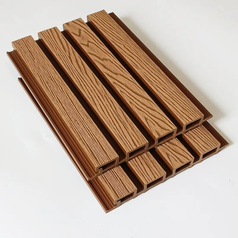 Durable and Stylish PE Wood Plastic Wall Panels for Interiors