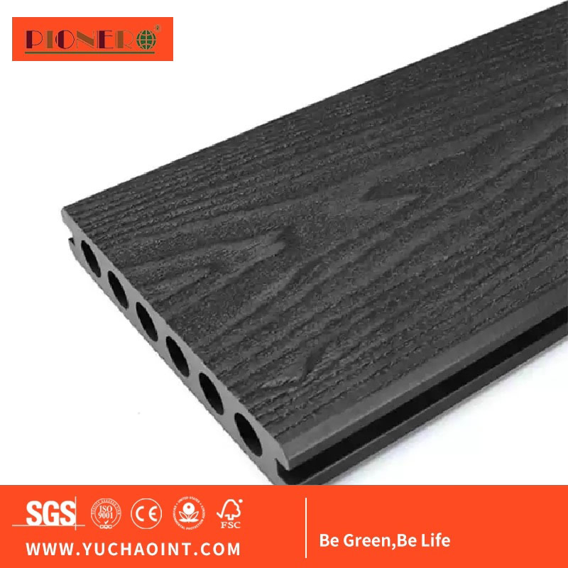 Hot Sales 3D Wood Grain WPC Wood Plastic Composite Decking