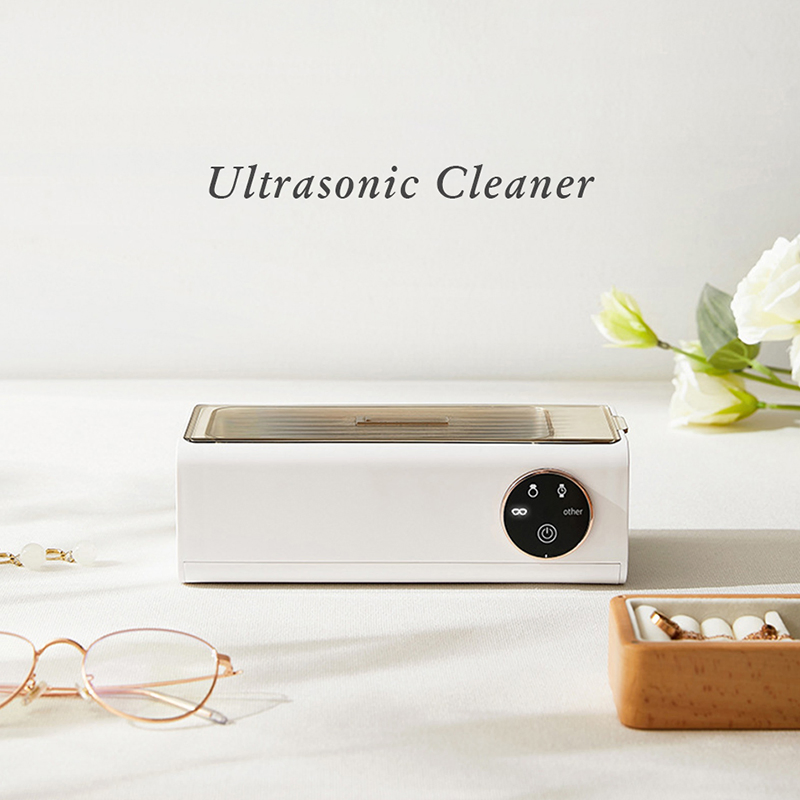 Portable Mini Ultrasonic Cleaner 400ml for Watch & Makeup Brushes