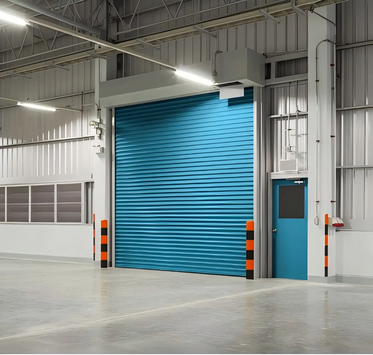 Steel Fireproof and Explosion-Proof Roller Shutter for Dust Workshop Iib (T4) Saduqi Brand Fireproof Door Explosion-Proof Door