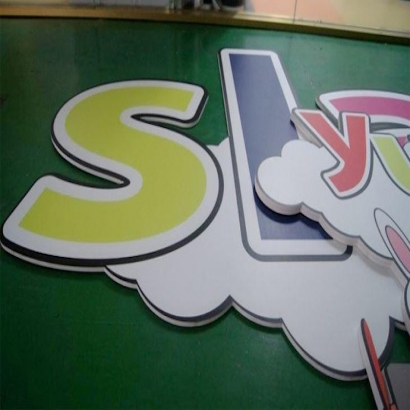 Popular Digital Printing Custom Die Cut Shape 2mm 3mm 5mm Thickness Core Sintra Forex PVC Foam Board