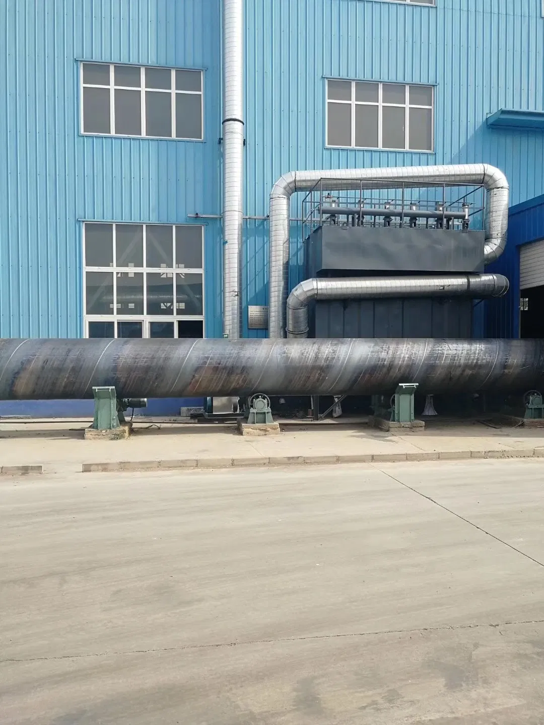 En 10219 S355j2h J0h Spiral Welded Pipe for Bridge Construction