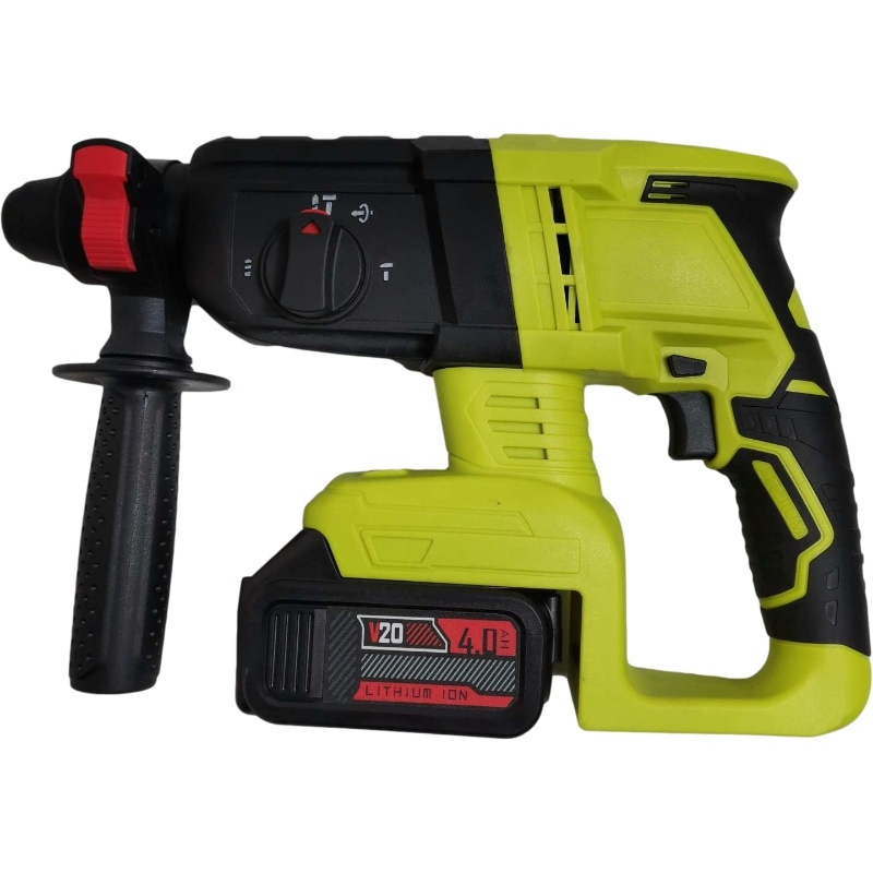 21vrotary Hammer for Home Improvement with Battery Pack and Durable Carry Case