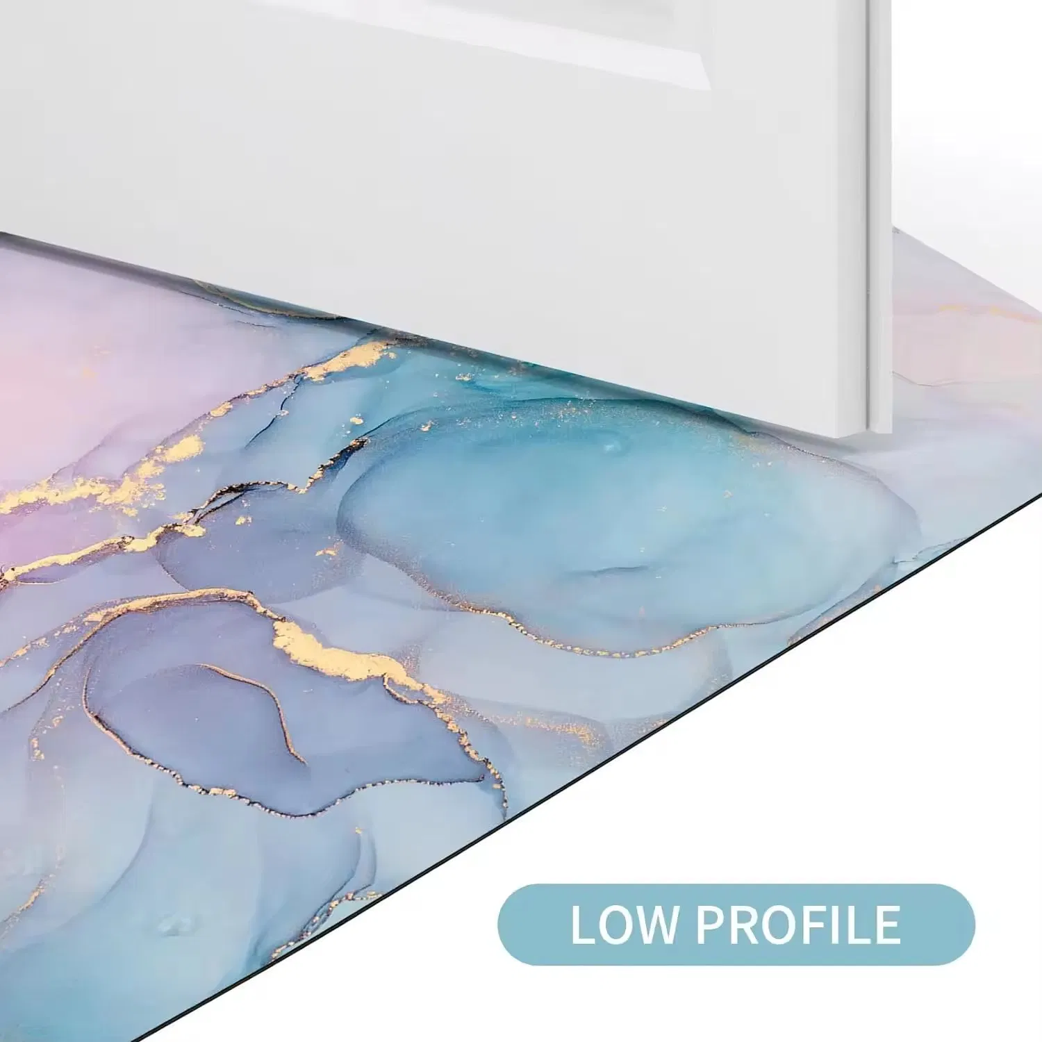 Custom Logo Quick Dry Foldable Bath Mat for Earth-Friendly Bathrooms