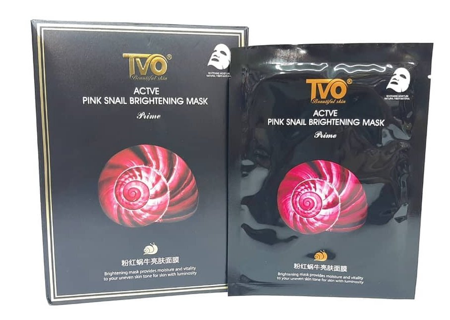 Active Pink Snail Brightening Mask