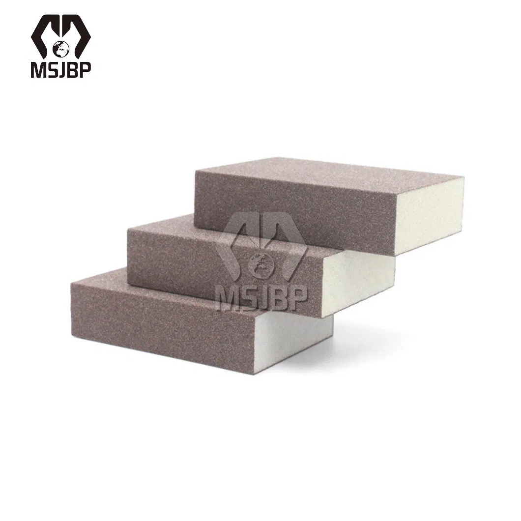 Губка для шлифовки MSJBP, 4 стороны, гибкая