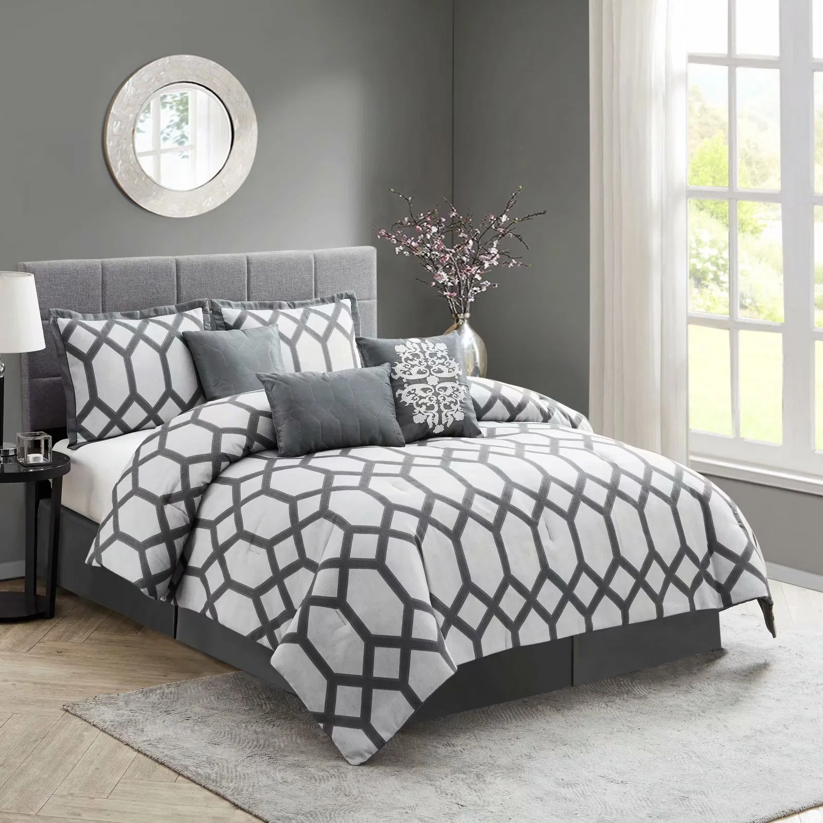 Home Textile 100% Cotton 4PCS Bed Duvet Set Cotton Duvet Cover