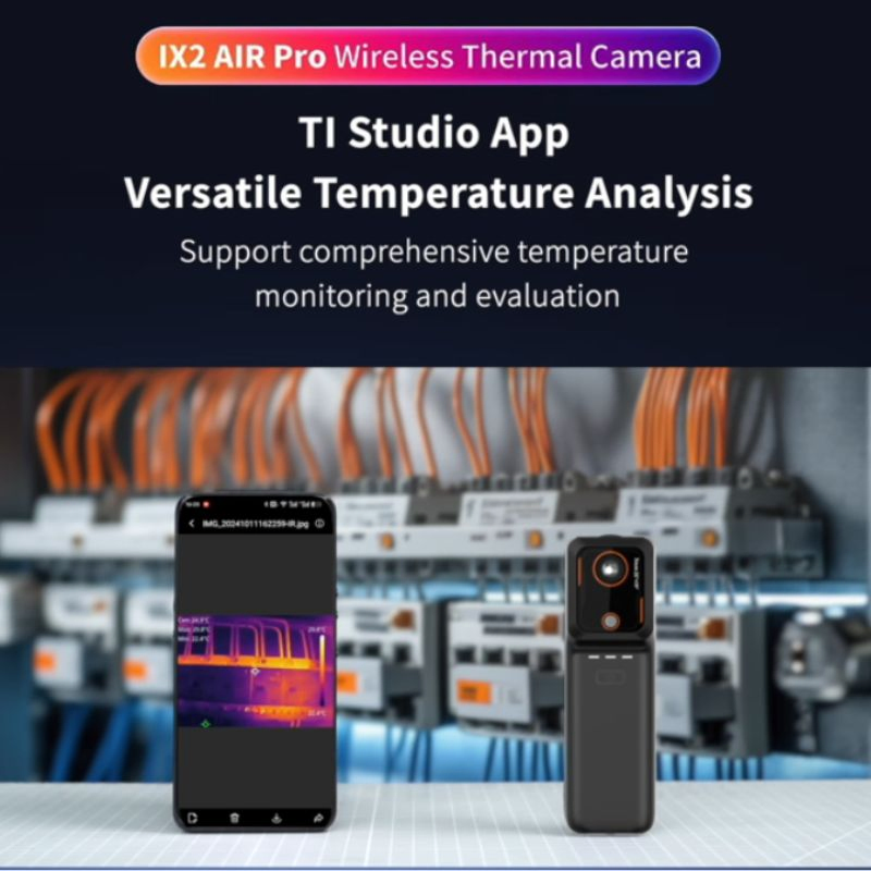 Best Thermal Imaging Camera Solution with Manual Focus and Ai Voice Command Capabilities Support WiFi Wireless Image Transmission
