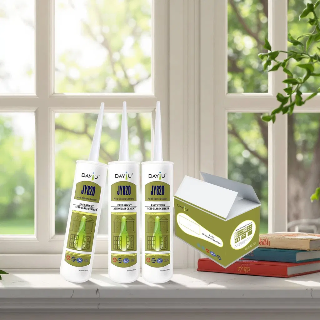 Good Viscosity Glazing Adhesive Silicone Sealant for Decorative Materials