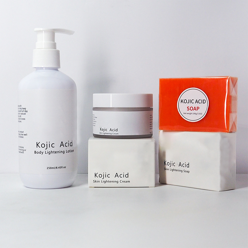 Cosmetics Face Beauty Kojic Acid Skin Care Set Whitening Set