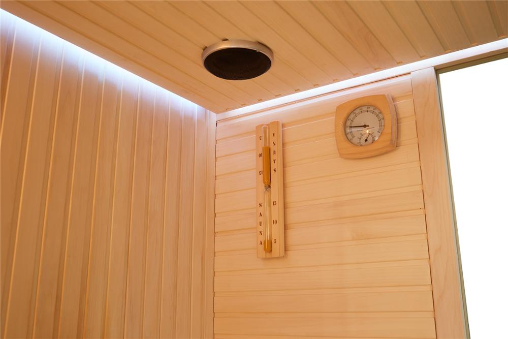 Инфракрасная сауна-бочка из красного кедра на 2 персоны