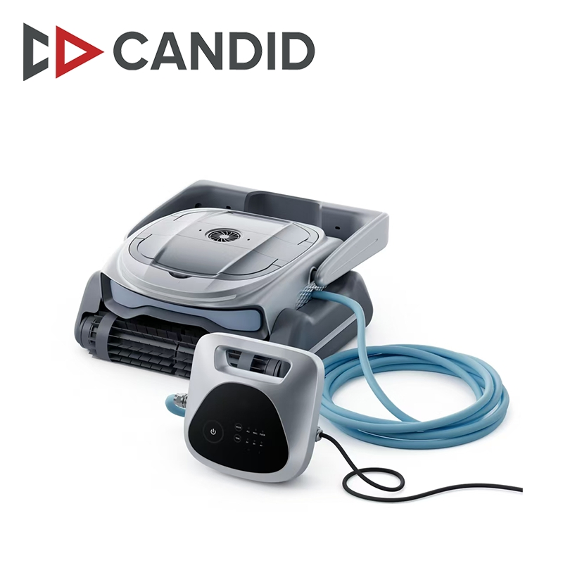 Household Dual Filters Swimming Pool Cleaning Robot Cleaner with Maximum Cleaning Area of up to 80m2 Pool Robot Pool Cleaner Vacuum Pool Cleaner Robot Piscina