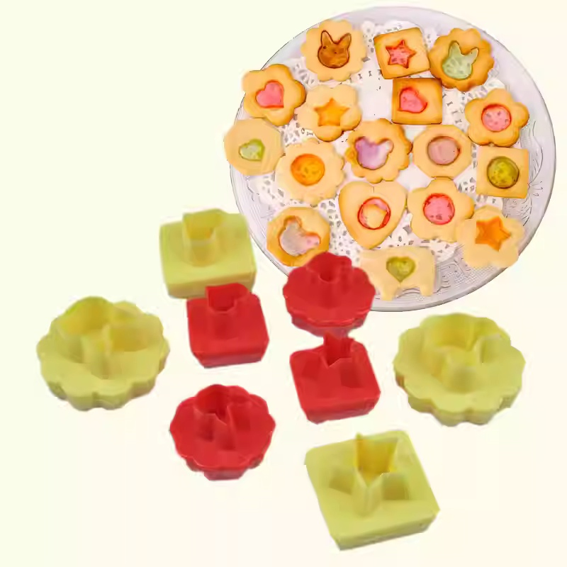 Cookie Stamp with Animal Molds Cookie Cutter Decorative