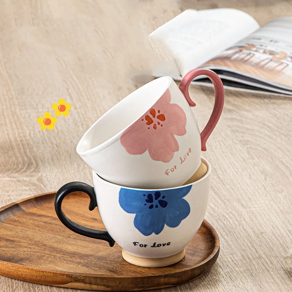Exquisite Craftsmanship Non-Slip Ceramic Drinking Cup for Father's Day Gifts