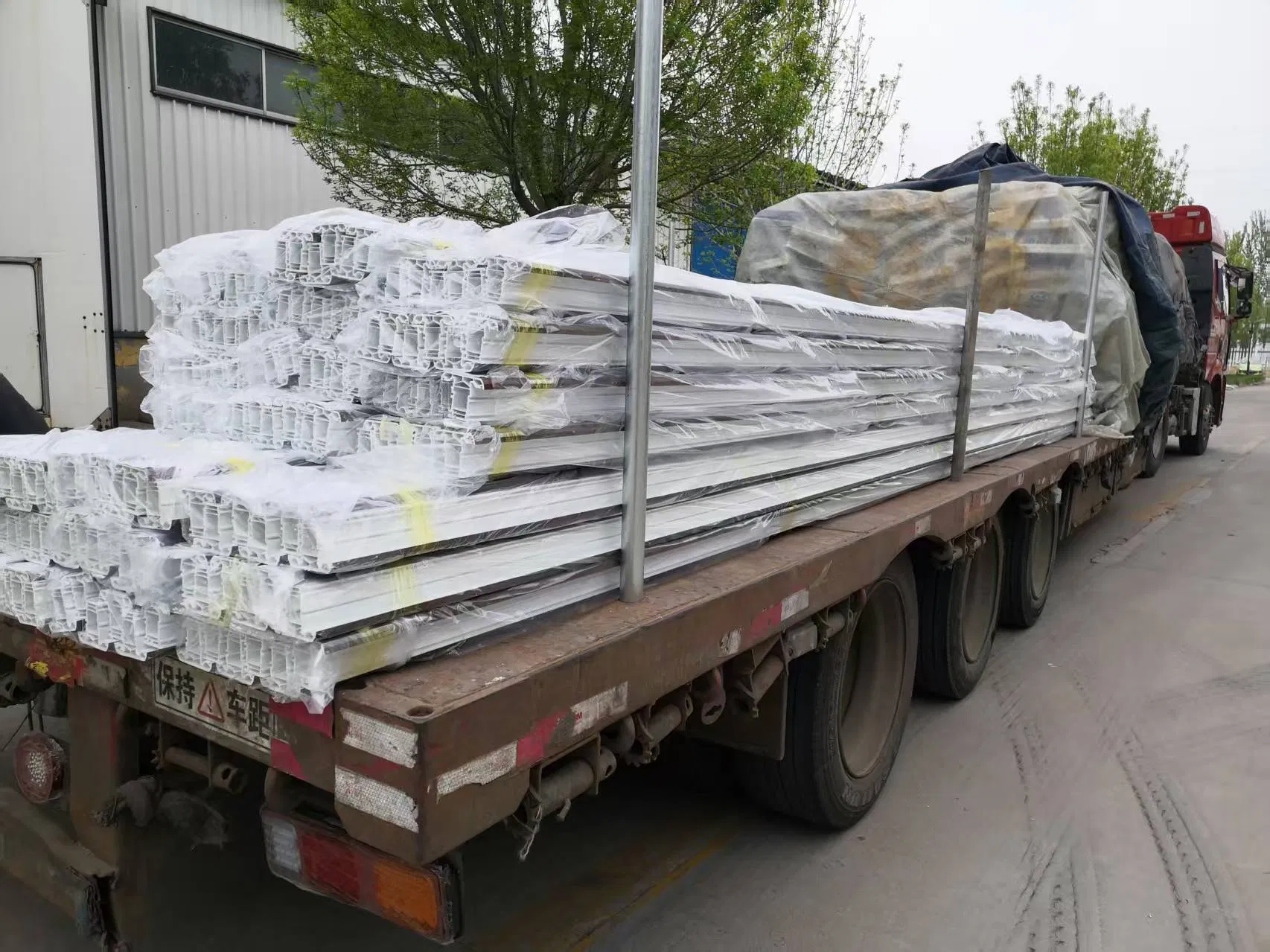 UPVC Profile UV Protection Co-Extrusion UPVC Plastic Profile PVC Extrusion Channel