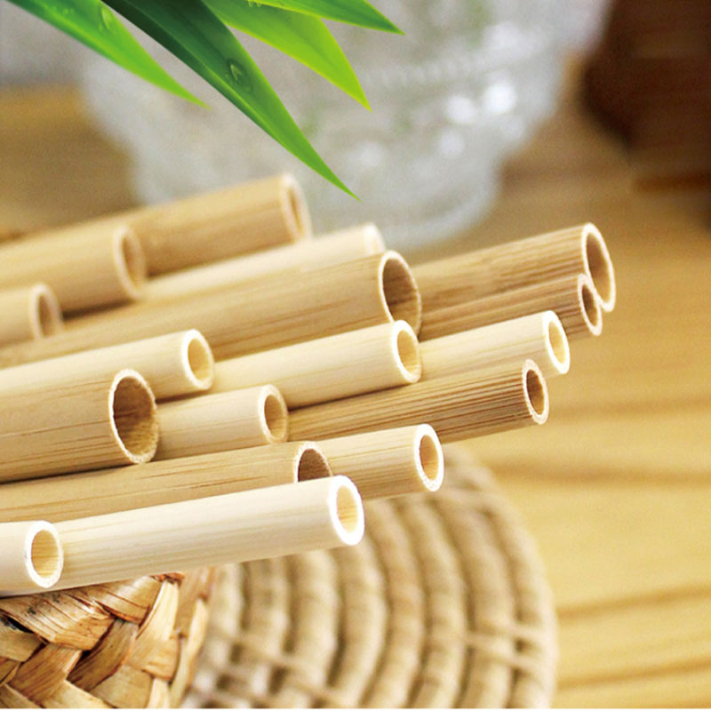 Wholesale Disposable Bamboo Drinking Straw