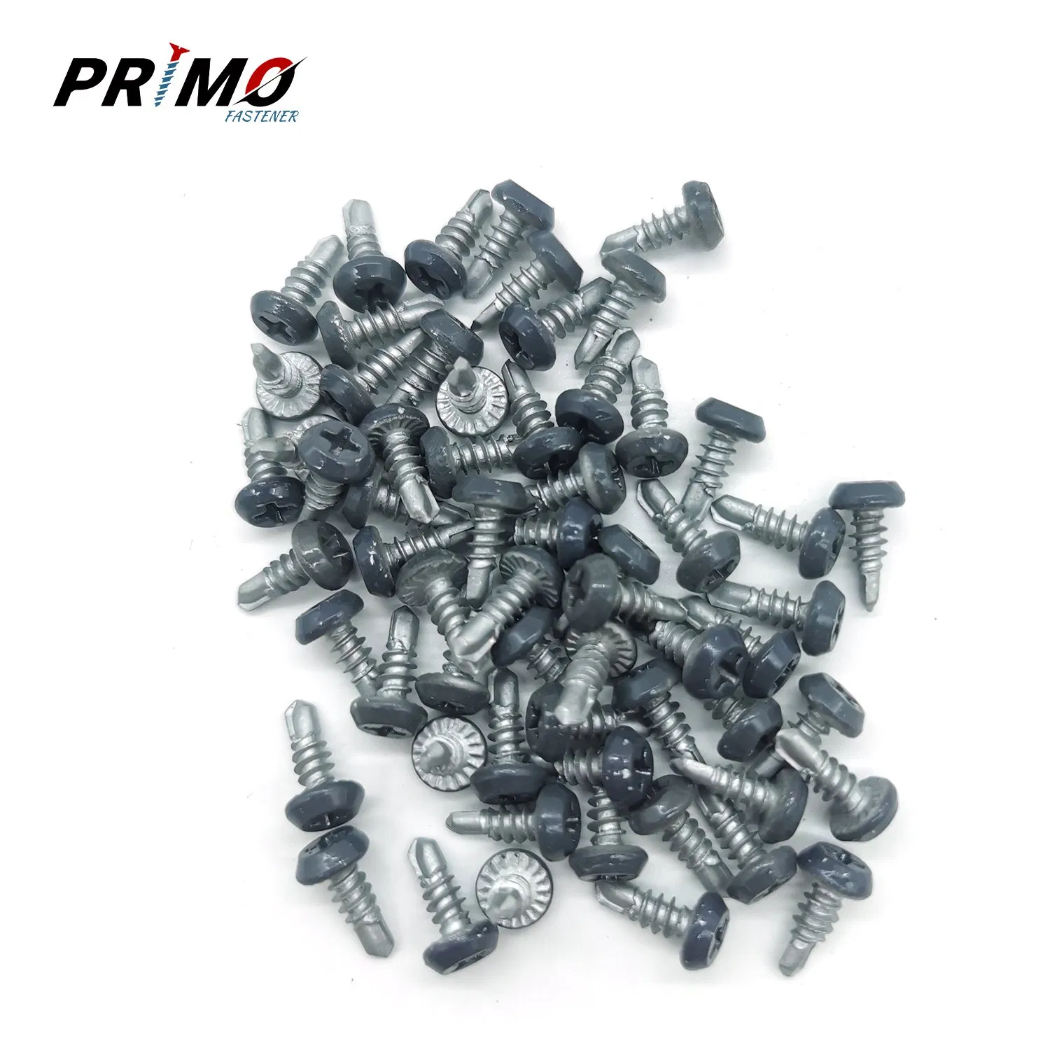 Pan Framing Head Self Drilling Metal Screw Carbon Steel Zinc Plated / Phosphates
