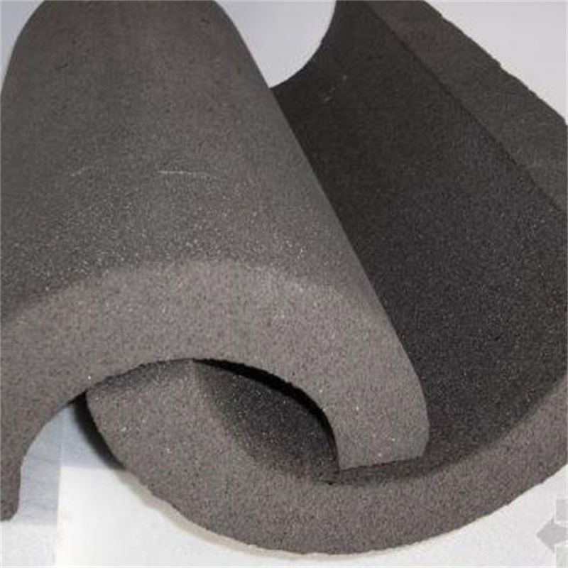 Fireproof Cold Insulation Closed Cell Foam Cellular Glass Blocks / Pipe