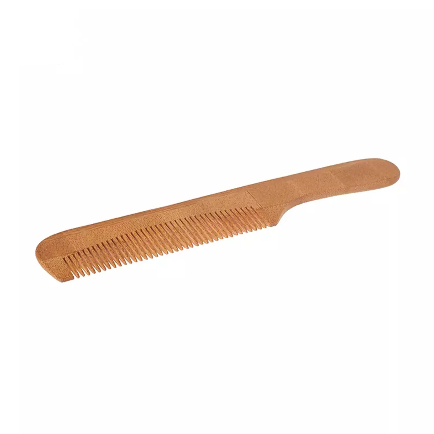 Hot-Selling Eco-Friendly Custom Logo Bamboo Wide Tooth Hair Large Comb
